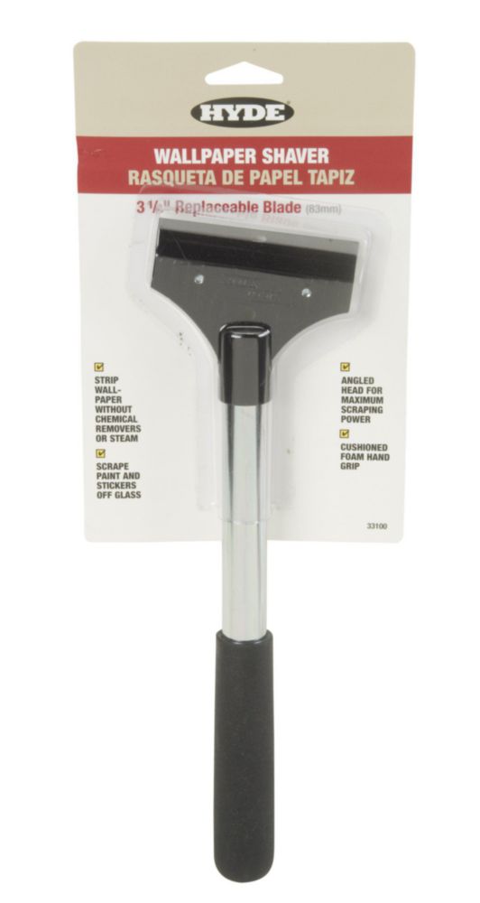 Raspador de papel pintado Hyde 8 cm con agarre de espuma y cuchilla de 325 in
