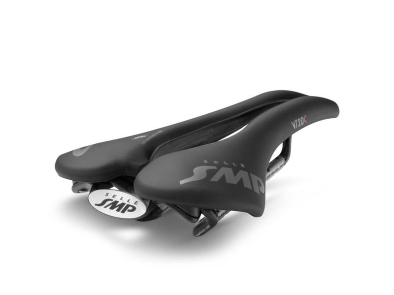 Sillín de bicicleta SMP VT20C negro estándar