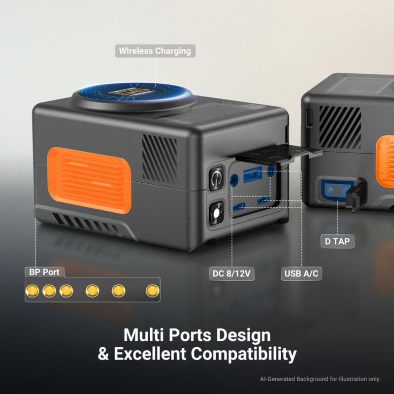 Batería V‑Mount NEEWER 99 Wh 100 W PD Carga Rápida