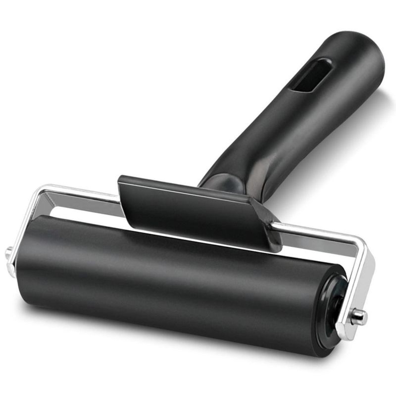 Rodillo de Goma Yorwe 10 cm Negro – Herramienta Multifuncional