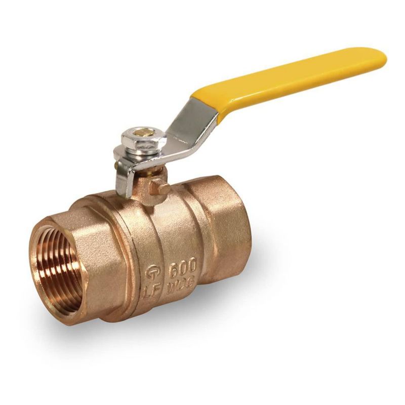 Válvula esférica Midline Valve 822T223-NL Premium Brass 2.54 cm FIP