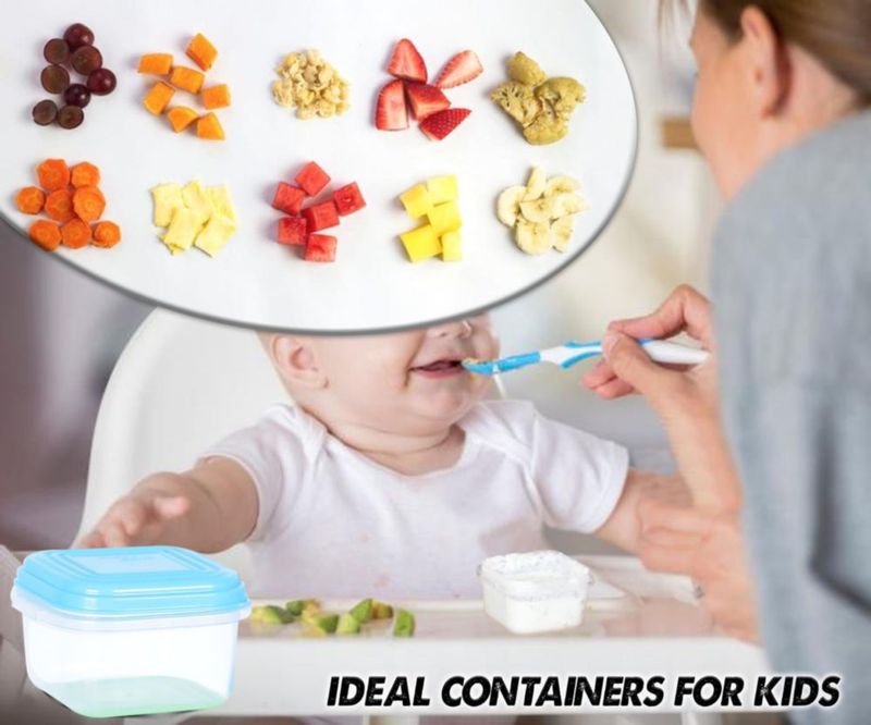 Contenedores de alimentos ARSUK 16 unidades 120 ml libre de BPA