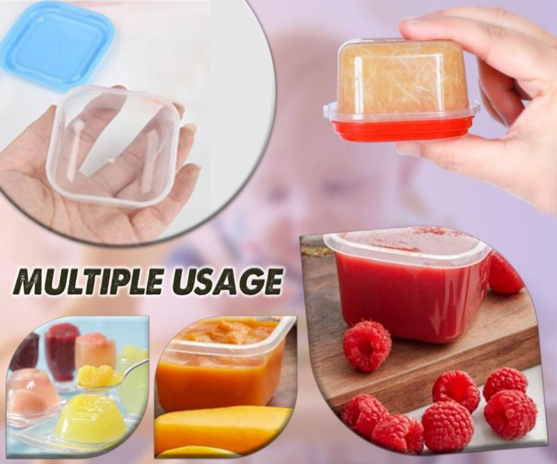 Contenedores de alimentos ARSUK 16 unidades 120 ml libre de BPA