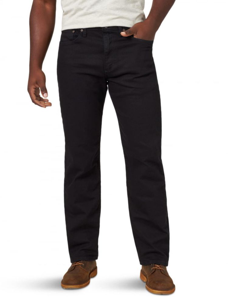 Jeans Wrangler Authentics 34W x 34L Negro Flex