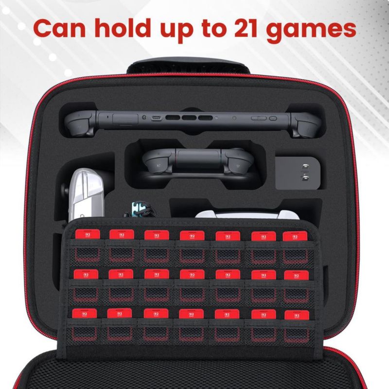 Estuche de viaje Migitec Nintendo Switch 2 Todo‑en‑uno
