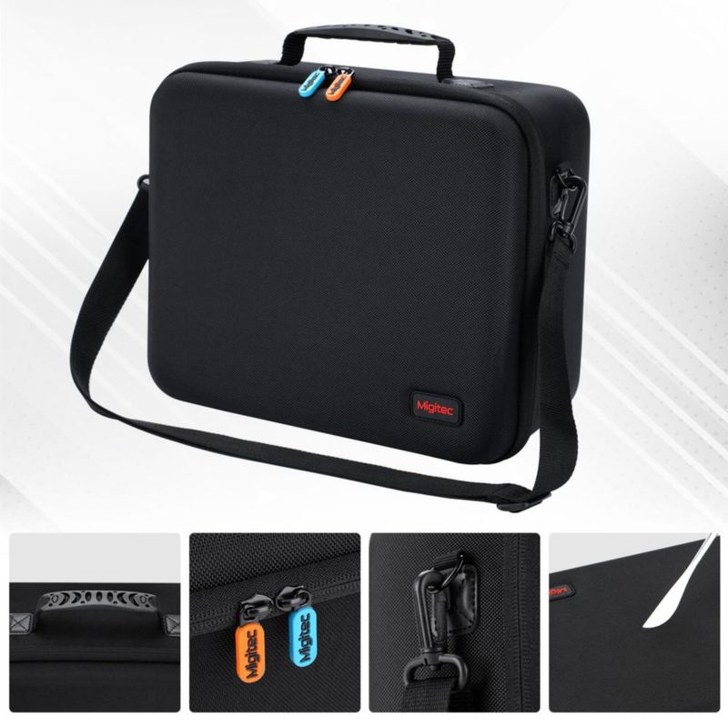 Estuche de viaje Migitec Nintendo Switch 2 Todo‑en‑uno