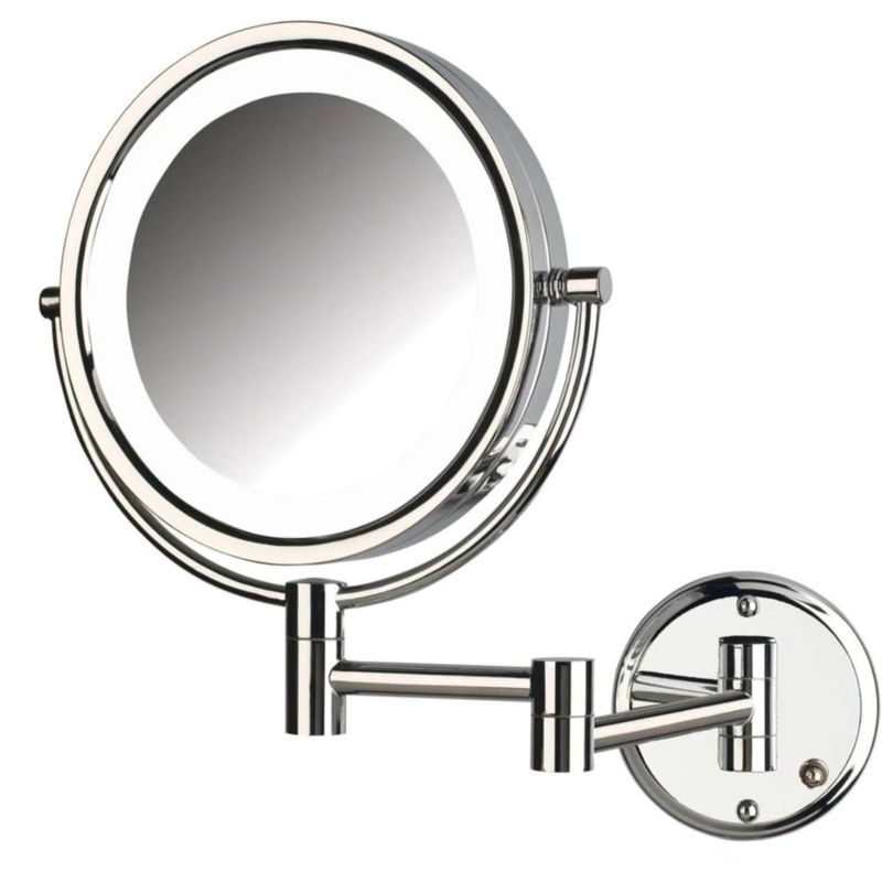 Espejo de Maquillaje JERDON 8X/1X Cromado HL88CLD