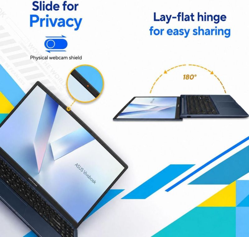 Portátil ASUS Vivobook 15 Intel Core i3 156" SSD de 512 GB