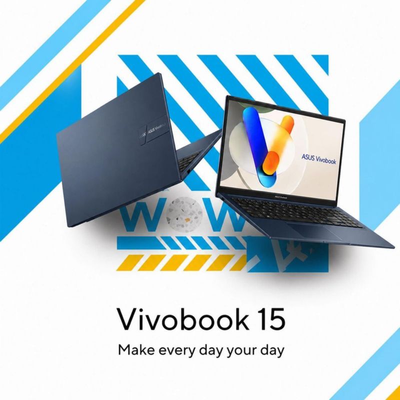 Portátil ASUS Vivobook 15 Intel Core i3 156" SSD de 512 GB