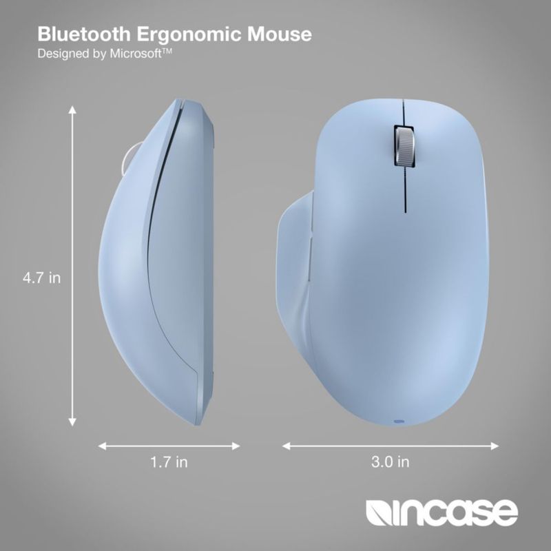 Funda ergonómica para ratón Bluetooth diseñada por Microsoft