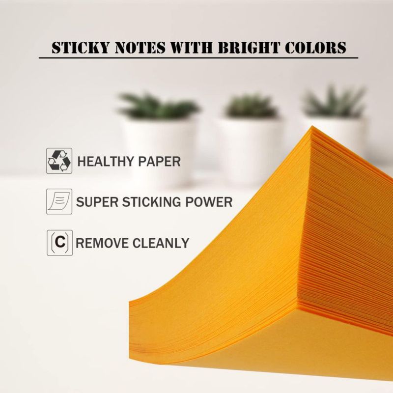 Notas adhesivas Ezzgol 76 cm 60 blocs de colores surtidos