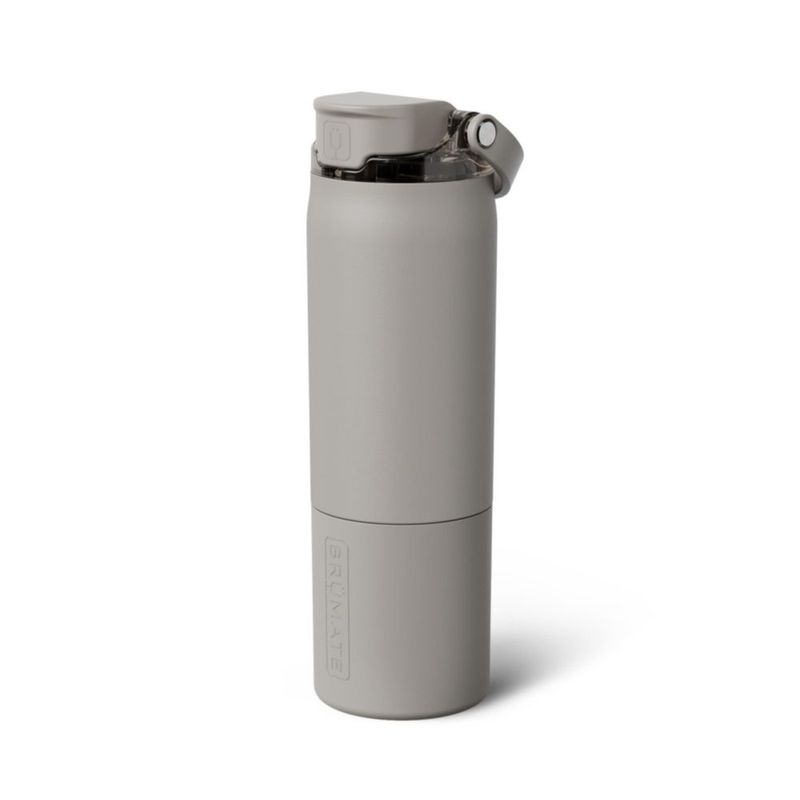 BOTELLA BrüMate Rise 710 ml Mocha a prueba de fugas con pajilla