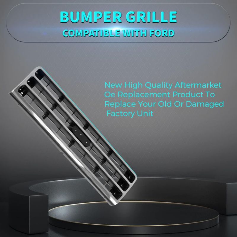 Parrilla Titanium Plus Autoparts en Cromo y Plástico
