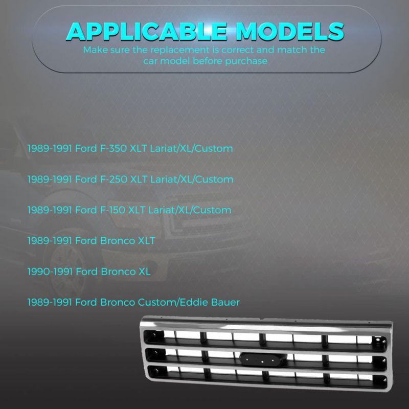Parrilla Titanium Plus Autoparts en Cromo y Plástico