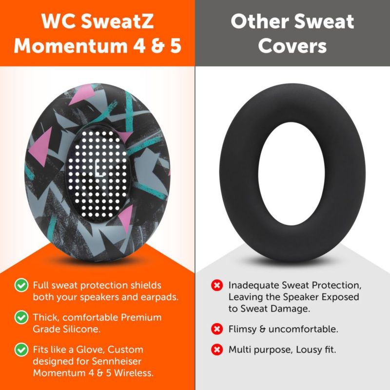 Fundas para almohadillas de audífonos WC Momentum 4 y 5