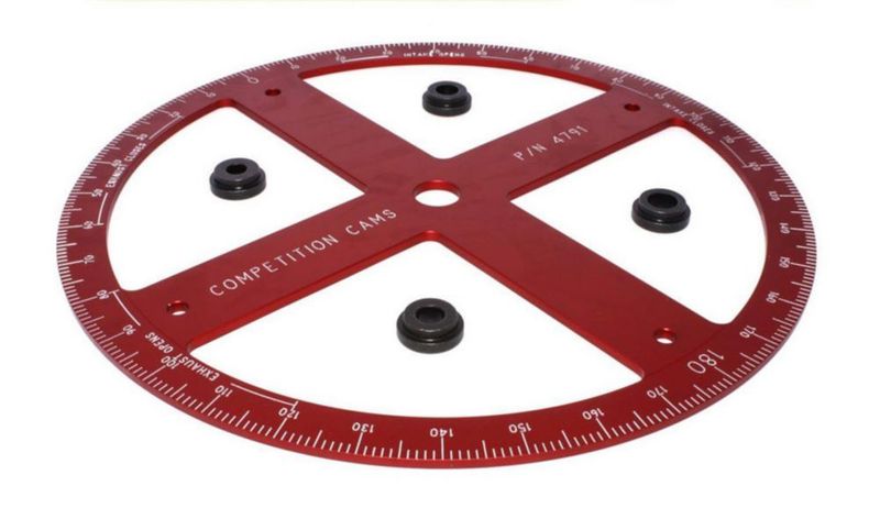 Rueda Comp Cams 41 cm Aluminio Anodizado Rojo