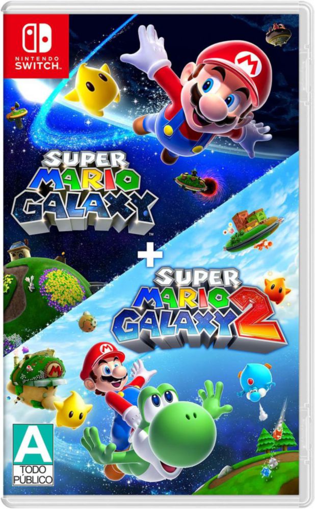 Nintendo Switch Super Mario Galaxy + Super Mario Galaxy 2
