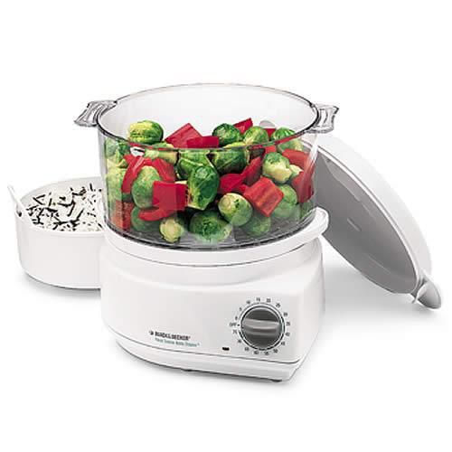 Arrocera Black & Decker HS800 960 ml Blanca