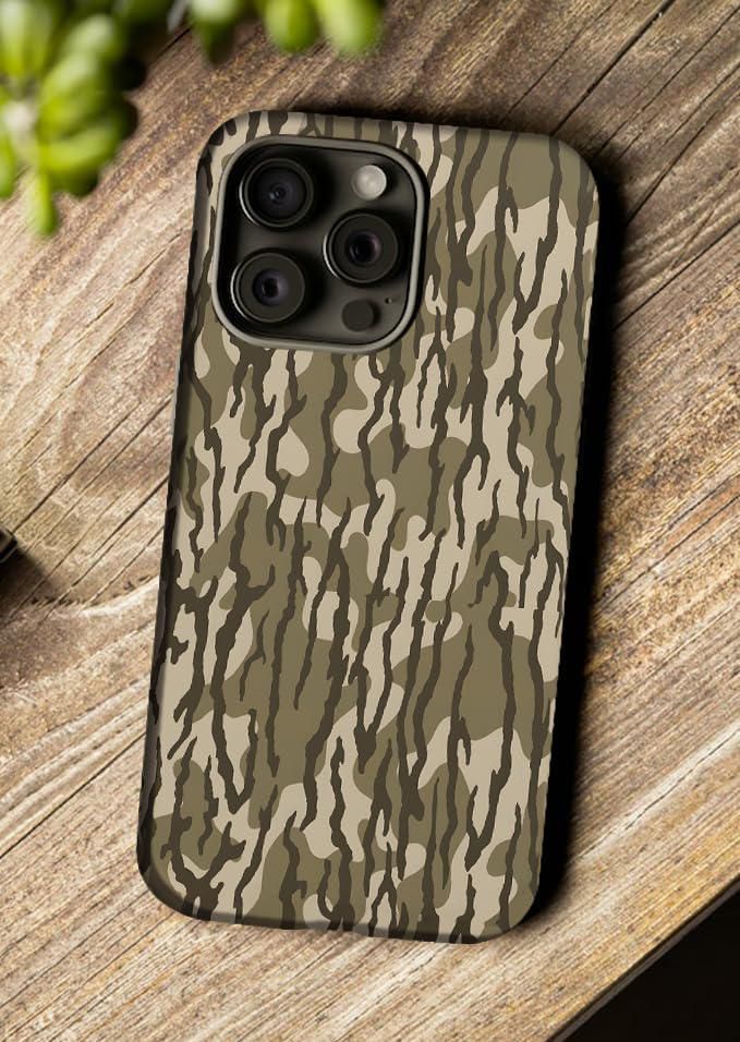 Funda ZHUXUXITT iPhone 16 Pro Camuflaje Antichoque