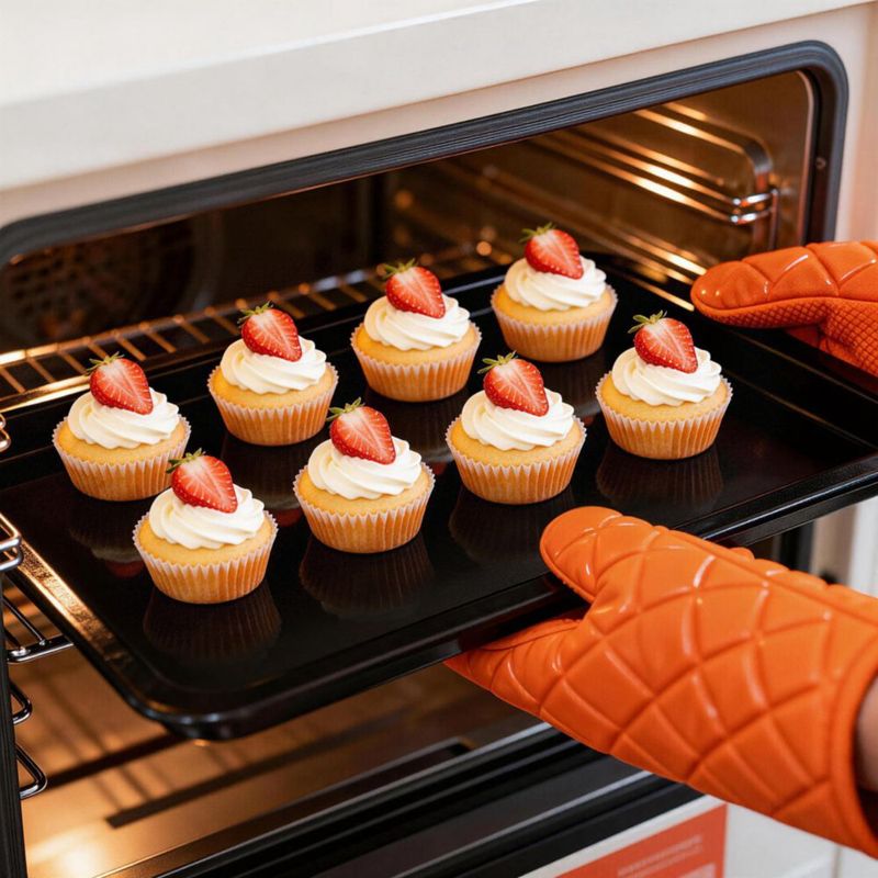 Cápsulas para cupcakes mini LotFancy 500 uds blanco 35 cm