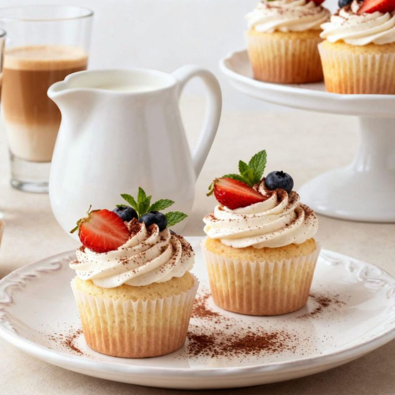 Cápsulas para cupcakes mini LotFancy 500 uds blanco 35 cm