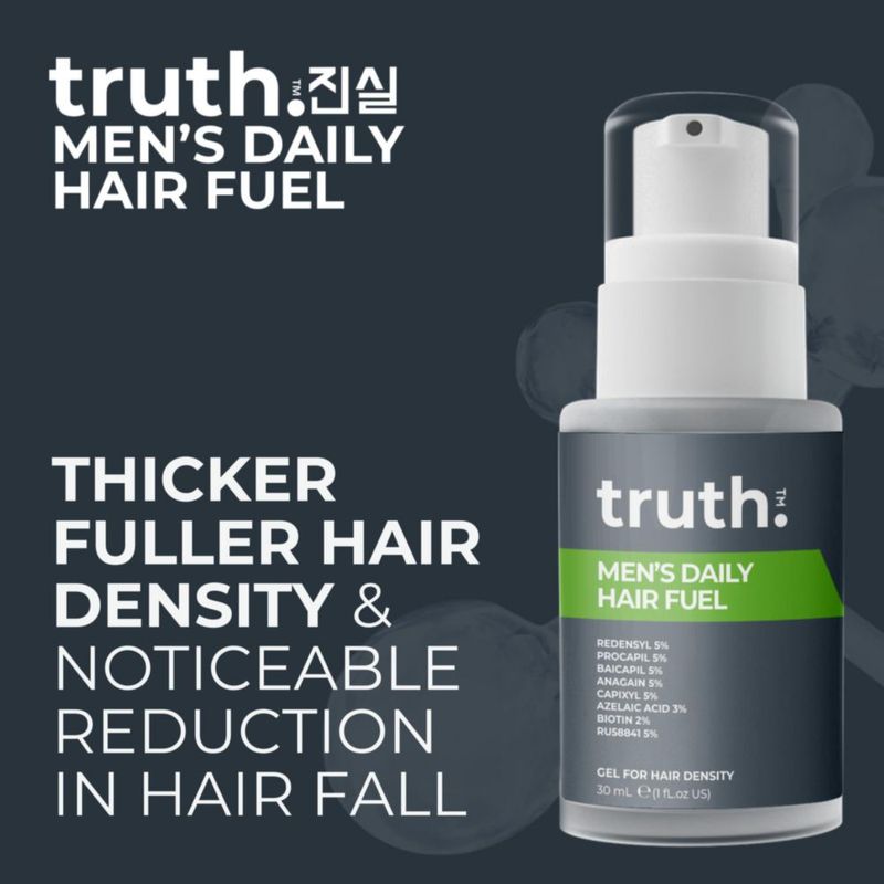 Suero capilar para hombres truth진실 Growth Fuel 30 ml