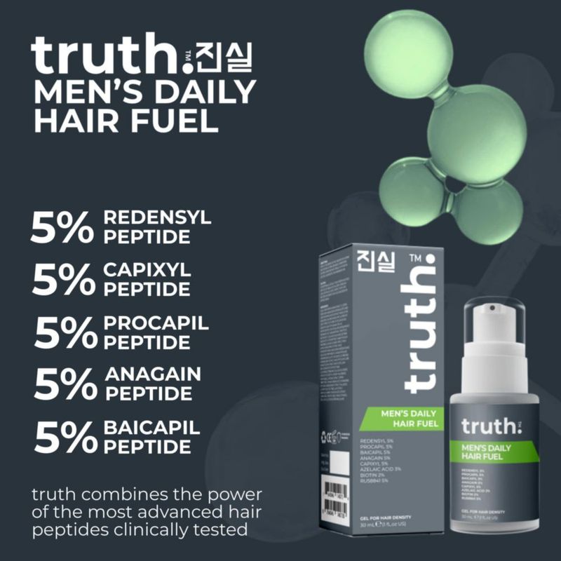 Suero capilar para hombres truth진실 Growth Fuel 30 ml