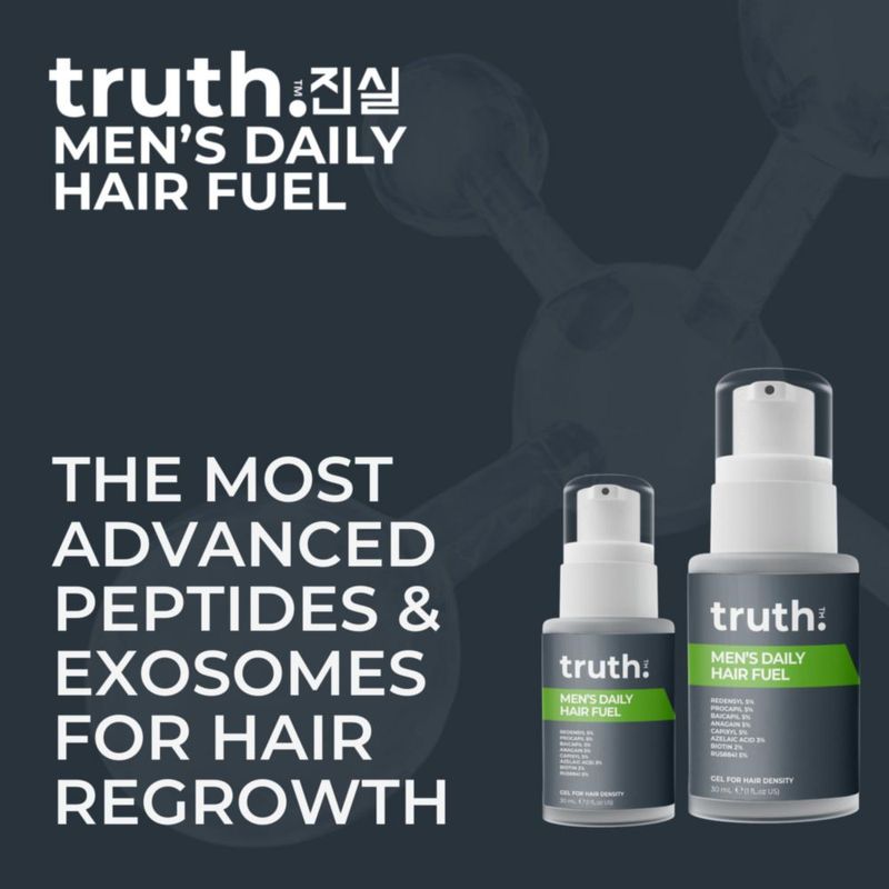 Suero capilar para hombres truth진실 Growth Fuel 30 ml