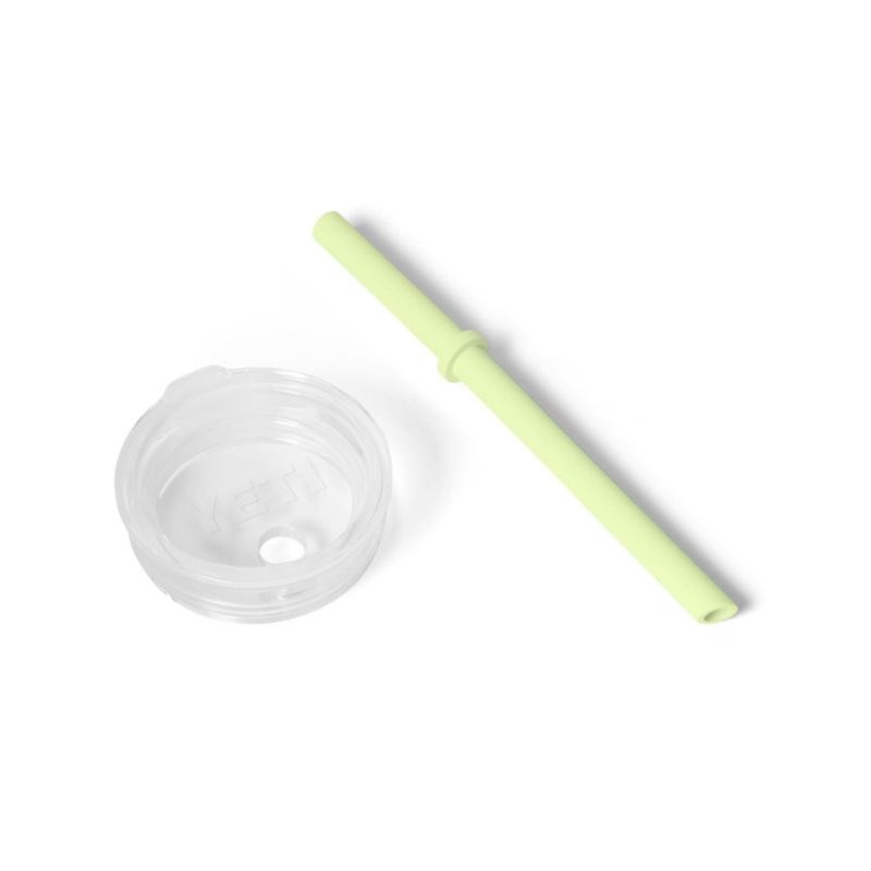 Tapa con pajilla ajustable de silicona YETI a prueba de fugas y sin BPA