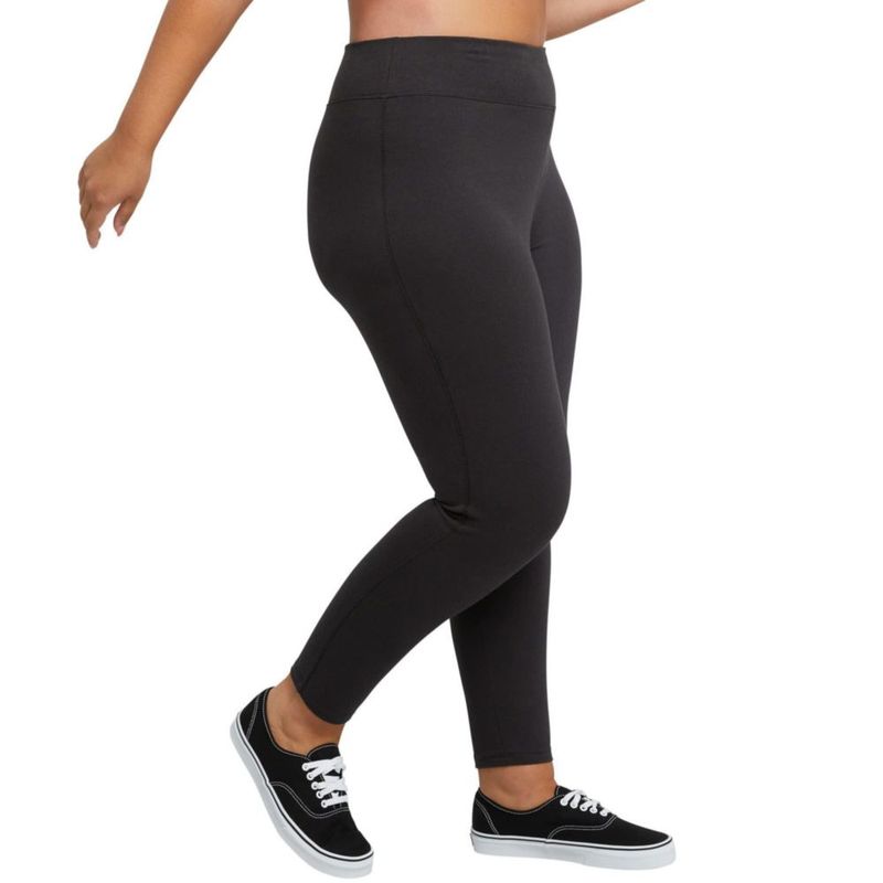 Leggings Hanes 3X negro 65 cm