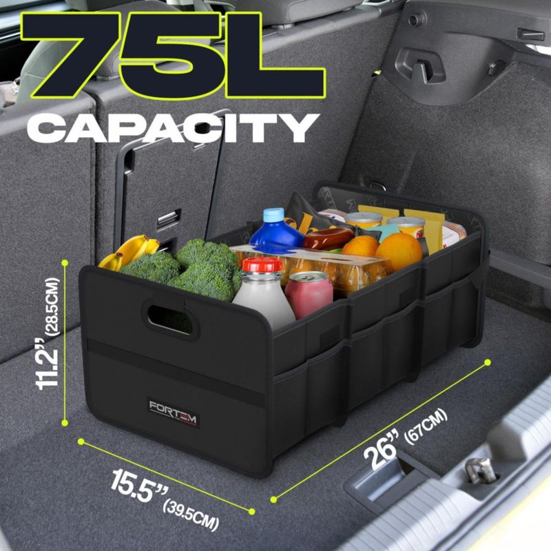 Organizador de Maletero Plegable FORTEM para Auto