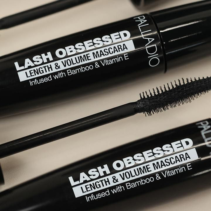 Máscara Palladio Lash Obsessed Negra de Larga Duración