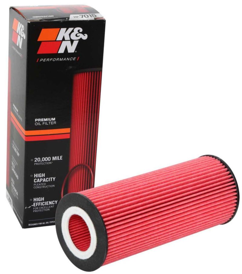 Filtro de aceite K&N HP-7015 32000 km de alta eficiencia
