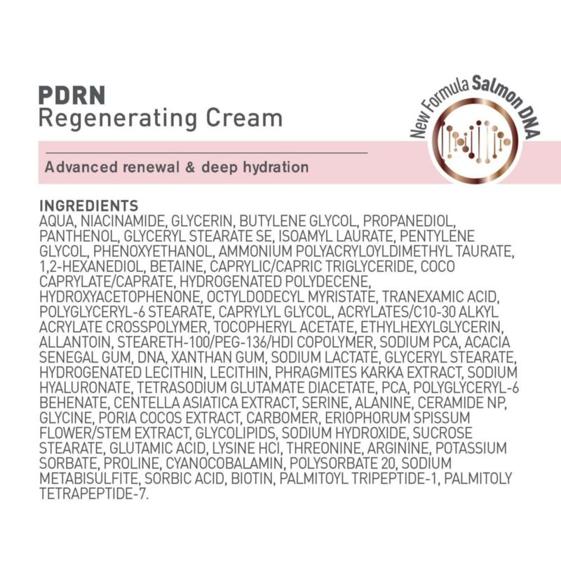Crema hidratante Bionnex 50 ml PDRN ceramidas y niacinamida