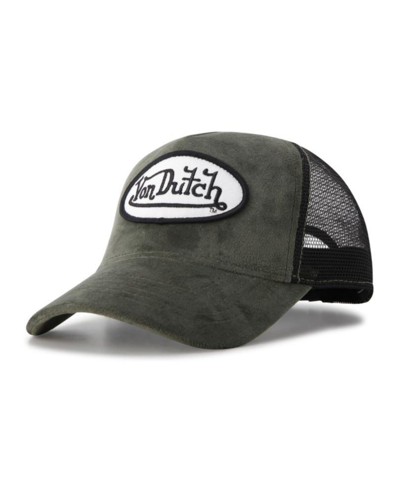 Gorra Von Dutch de Terciopelo Trucker Snapback Unisex