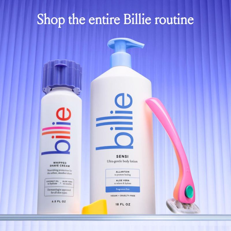 Loción Corporal Billie 510 ml Sin Fragancia Ultra Suave
