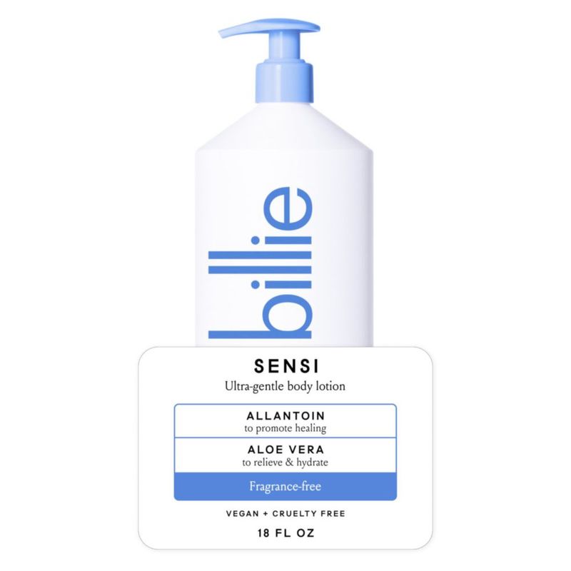 Loción Corporal Billie 510 ml Sin Fragancia Ultra Suave