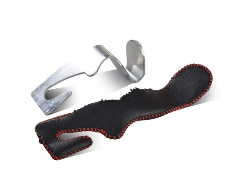 Gancho para reposacabezas yicheyiyou pack de 2 20 kg (45 lb) cuero de microfibra