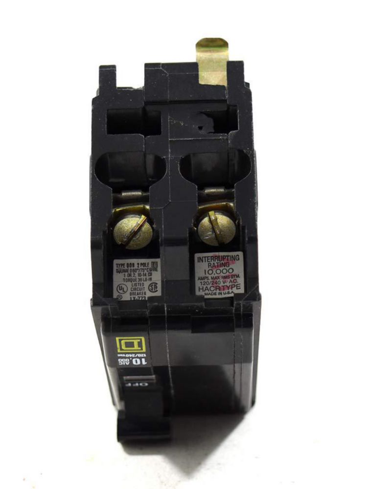 Disyuntor Square D 20A 120/240V AC/48V DC