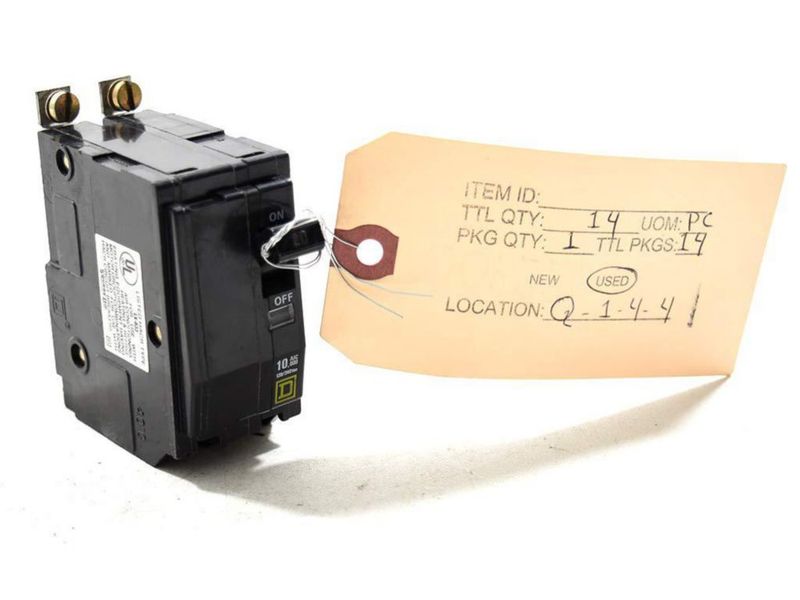 Disyuntor Square D 20A 120/240V AC/48V DC