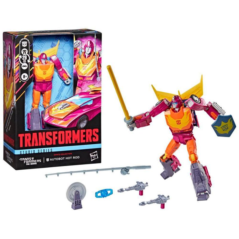 Figura de acción Transformers Studio Series Hot Rod 14 cm