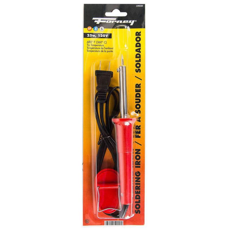 Soldador Forney 25 W 120 V 360 °C Temperatura de punta