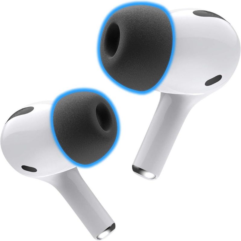 Puntas de espuma viscoelástica AutoLine Pro para AirPods Pro 3ª generación (2025) negras