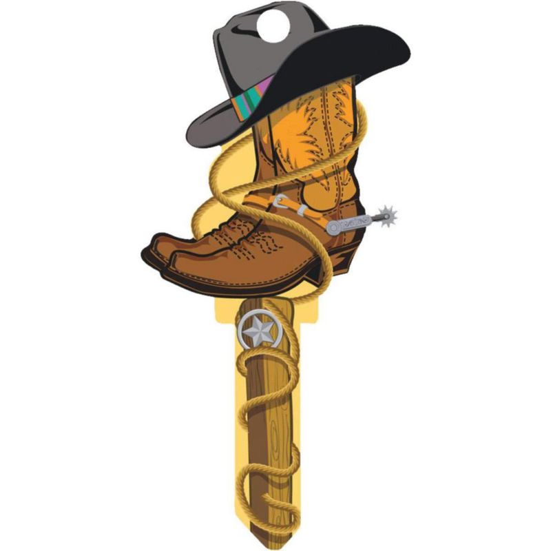 Llavero Lucky Line Cowboy de doble cara Schlage SC1
