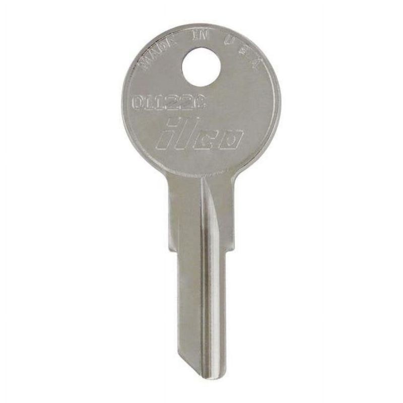 Llave en blanco Hillman de latón de una cara para la casa y la oficina