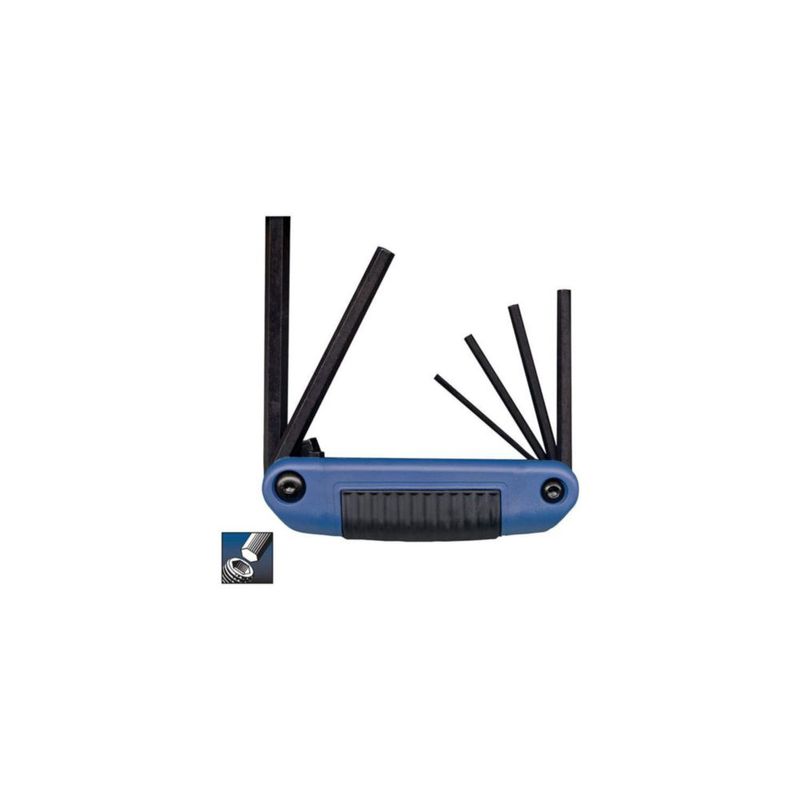 Juego de 6 llaves Allen Eklind 13 cm (métricas)