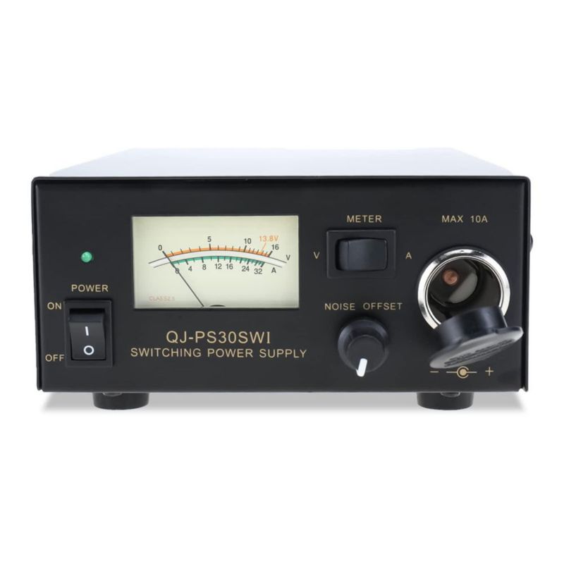 Fuente de Alimentación NORJIN 13.8V 30A con Encendedor de Cigarrillos 110V