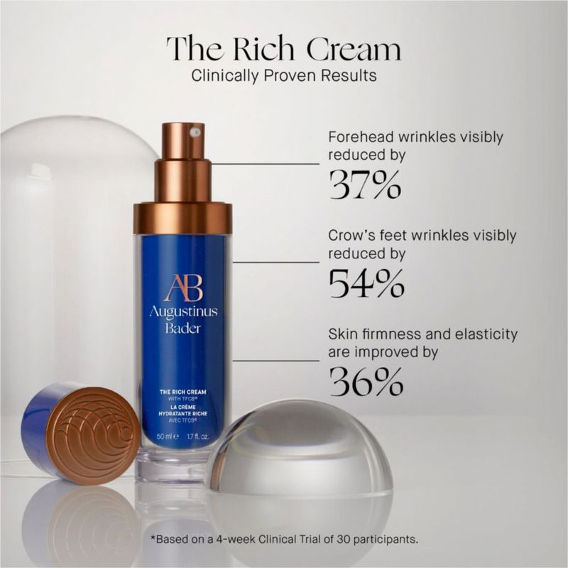 Crema hidratante Augustinus Bader The Rich Cream 50 ml para piel seca