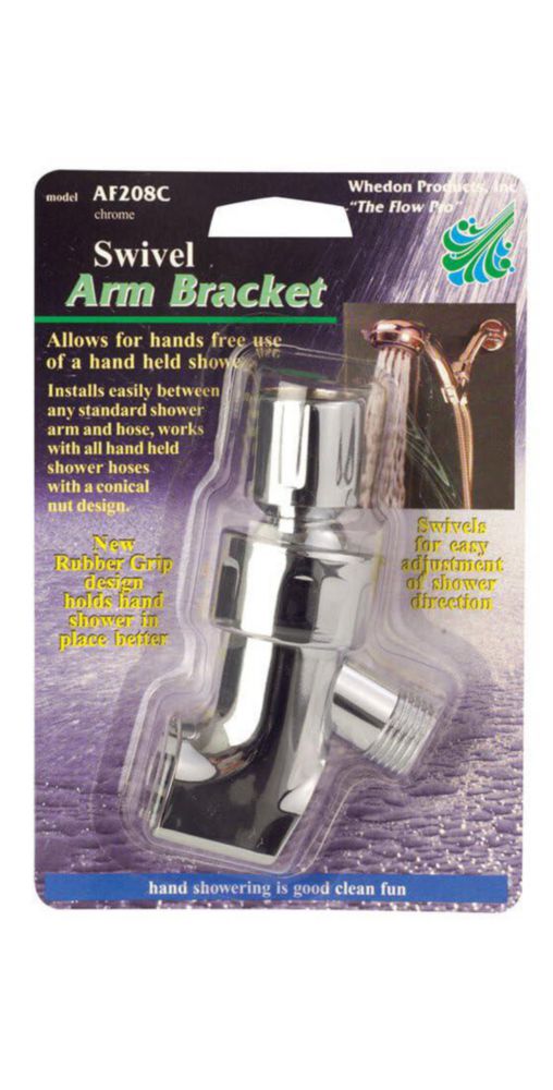 Brazo para Ducha Whedon AF208C Cromado 1/2" Plástico