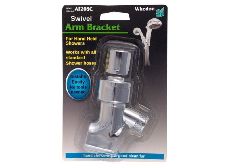 Brazo para Ducha Whedon AF208C Cromado 1/2" Plástico